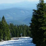 テインバーからＭｔ，Ｊｅｆｆｅｒｓｏｎを望む！下山も出来る！