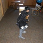 足首が…ダラッ～としている後傾姿勢