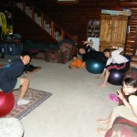 それを見て、笑い転げているジュニア達(悪い奴ら！)