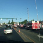 フラワーボールでいつも綺麗な町です