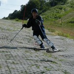 切ってのグライディングポジション