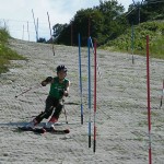 ヘアピンの入り口