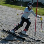 良いフォームに見えますが…肝心なのは後傾姿勢