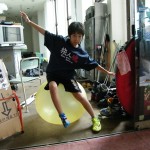 「お帰り」骨折からカムバックしたあ◎む選手