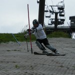 大切なアンギュレーション「くの字姿勢」が無く、ストレートになってしまった