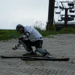 残念！　無念！　前写真の結果→内倒！