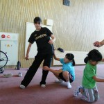 内膝の使い方と筋肉の緊張を練習しています 内膝の使い方と筋肉の緊張を練習しています