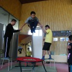 空中でのプレジャン姿勢をイメージすると良いでしょう