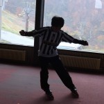 アームポジションの習得中