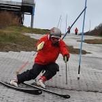 腕もＵ字形に出したアームポジション◎前傾に！