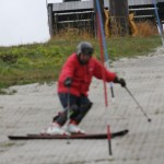 さすが指導員！足が揃うのは上手い？