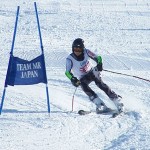 内肩が下がり、左腰が外れているので残念！