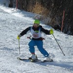 右ターンの方が膝が伸びています◎