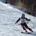 しっかりとしたくの字姿勢◎