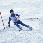 スキーが縦に走るようになってきました◎