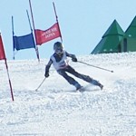 スキーが縦に走ってきています◎◎