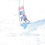 スキーが後ろから入って来ました◎腕を下げなければモアベター