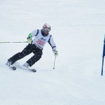 スキーが後ろから入って来ました◎