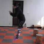 足首「ピーン！」と伸びて綺麗？？？