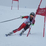 内スキーを引く練習をしまょう。益々速く良くなります