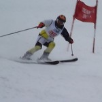 ヒップローテーションしている失敗ターン