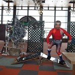 右ターンは、まだ膝が絞れていません 右ターンは、まだ膝が絞れていません