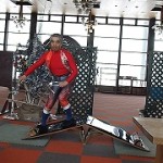 左ターンは膝が絞れてきました◎ 左ターンは膝が絞れてきました◎