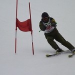 緩斜面に入る直前のクローチングは◎