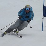 最初は、外スキーが流れています