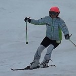 お尻が落ちての後傾姿勢でした