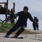 苦手な左ターンも大分良くなってきました