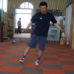 この姿勢がイメージされていないので練習しましょう