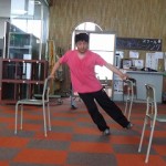 エッヂが立つと膝がまっすぐ入るようになりました◎