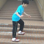 骨盤が横を向いてしまいましたね！