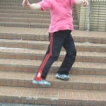 反対サイドは右腕・肩が引けてしまいました