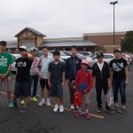 世界一でかい”Ｗａｌｍａｒｔ　前にて