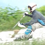 最初はストックをつけなかったのが、腕が上がるようになりました◎