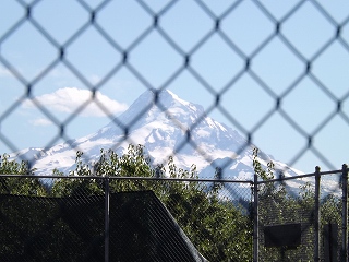 雪がたっぷりあるマウントフッドを望んで… 雪がたっぷりあるマウントフッドを望んで…