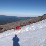 アー！もうやんなっちゃう！登ってすぐ、滑落！もうやだ！