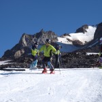 さすが国体選手。滑落中も、楽しんでいました！そんな訳無い？？