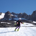 姿勢が高くなり、滑れるようになりました◎