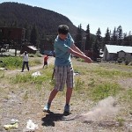 ナイススィングですね。でもボールが残っている？