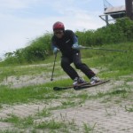 脛の前傾が素晴らしいフォーム◎