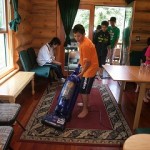 重い掃除機を自らかけてくれた裕　ありがとう◎