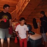 ゲストサービスの主任も来てくれました。サンキュー