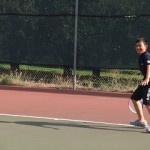 今日はテニススクールです。上手くなりました◎