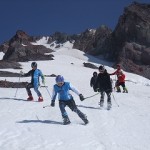 昨日到着組もブーツスキー練習中