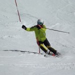 両腕が出てきた理想的なアームポジション◎