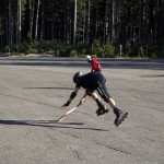 でも捕れない球が来ると飛びついたのですが…