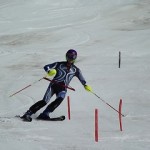 苦手な左ターンは欠点が出てしまいます